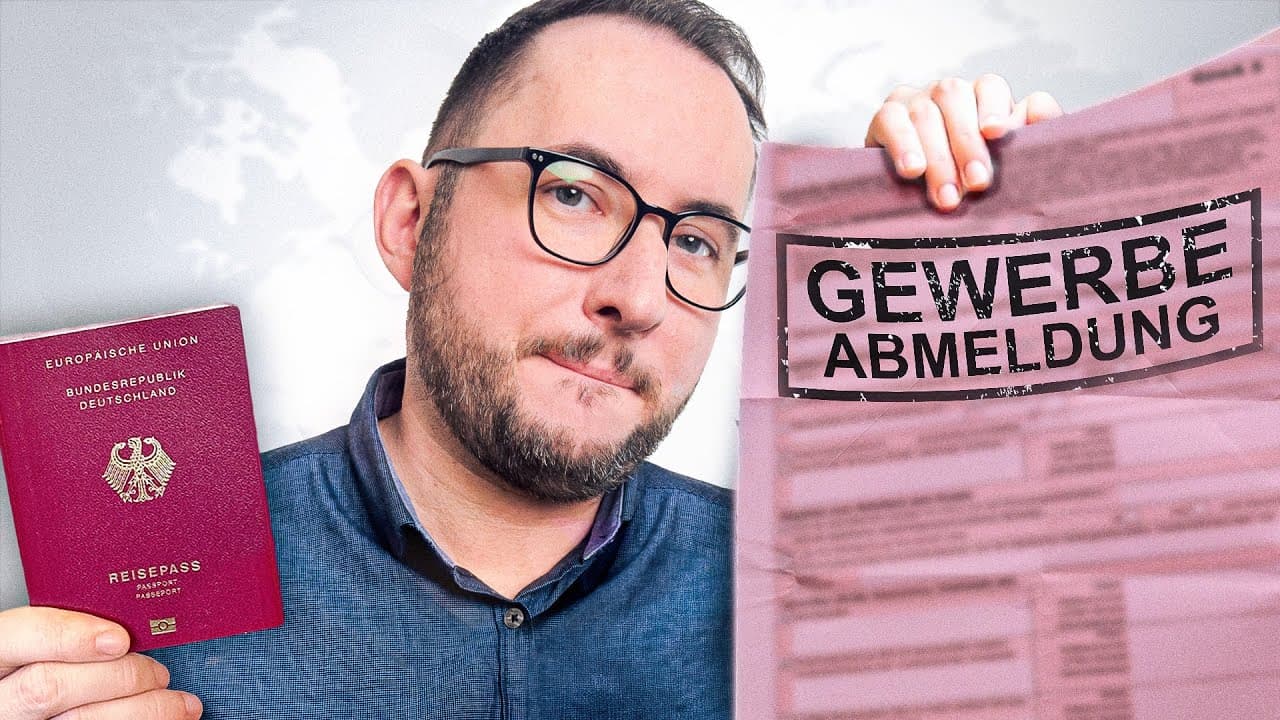 Gewerbeabmeldung: ACHTUNG, Formular reicht nicht!